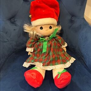 VINTAGE PRECIOUS MOMENTS JINGLES CHRISTMAS DOLL